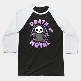 Anime Manga kawaii Death Metal Reaper T-Shirt Baseball T-Shirt